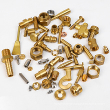 Customized High Precision OEM Cheap Stainless Steel CNC Brass Machining Parts Aluminum CNC Lathe Machine Hardware Brass Part